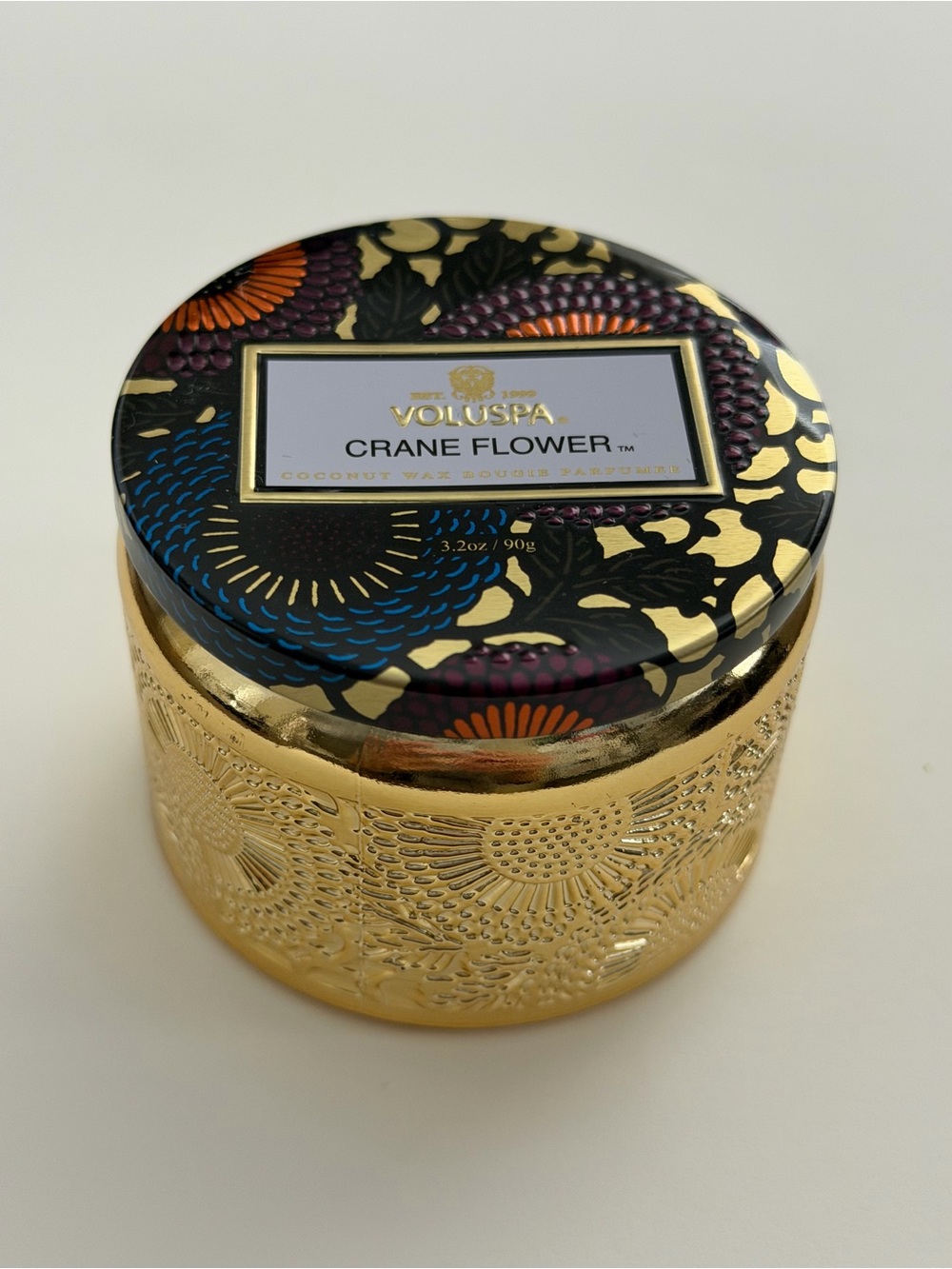 Voluspa Crane Flower Candle 3.2 oz